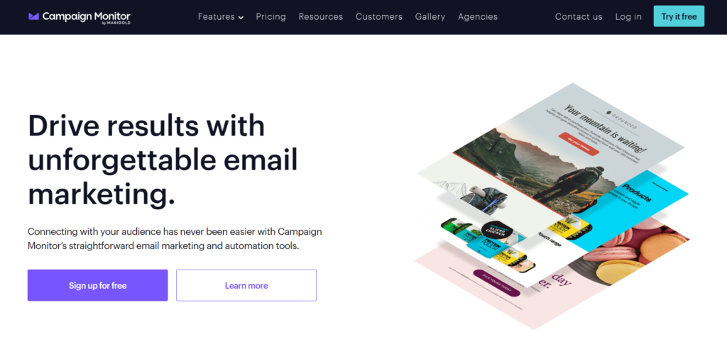 campaign monitor email marketing